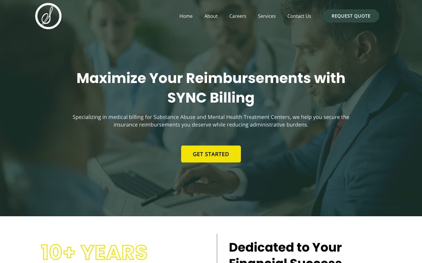 SyncBilling homepage